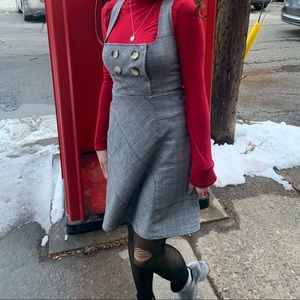 Free people small plaid dress/jumper